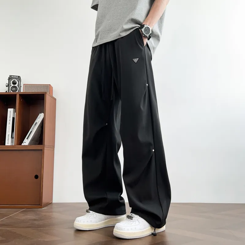 Paddy Julia Casual Pants Unisex Black-2