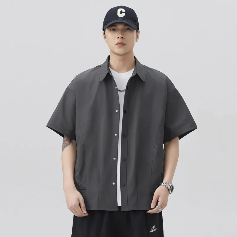 TESTUNG Fashion Minimalist Style Shirt Unisex-25