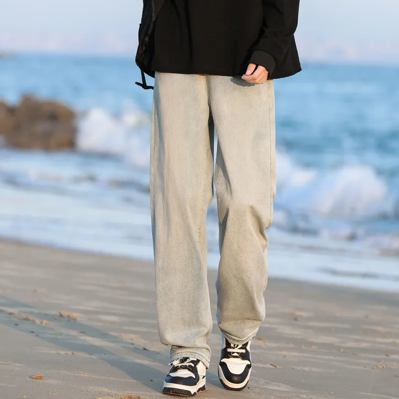 Paddy Julia Jeans Thickened And Fleece Lined Optional Unisex-1