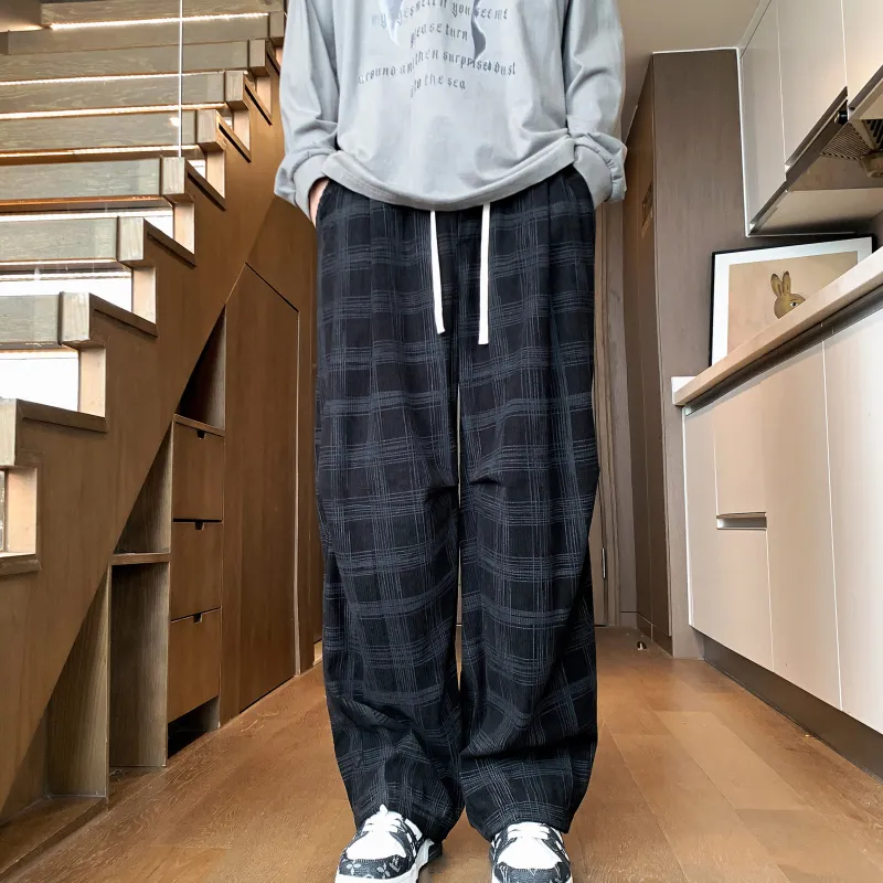 HOKLV Casual Pants Unisex-3