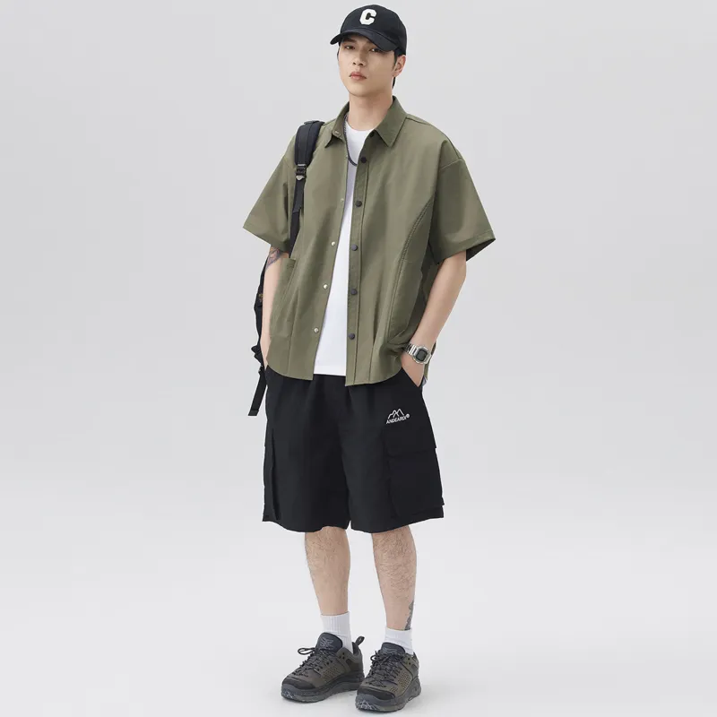 TESTUNG Fashion Minimalist Style Shirt Unisex-40