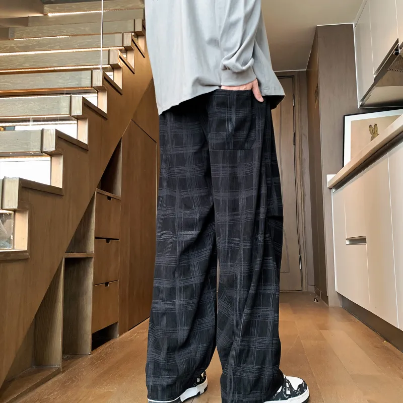 HOKLV Casual Pants Unisex-4