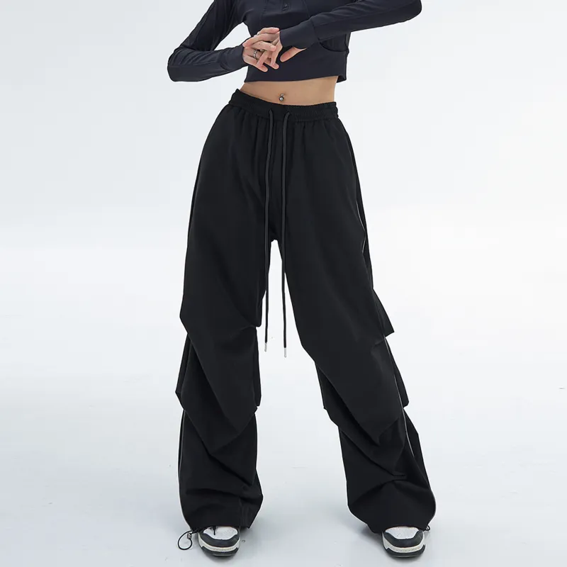Paddy Julia Casual Pants Unisex Black-4