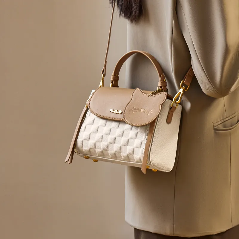 Narandu Handbags Ecru & Apricot-5