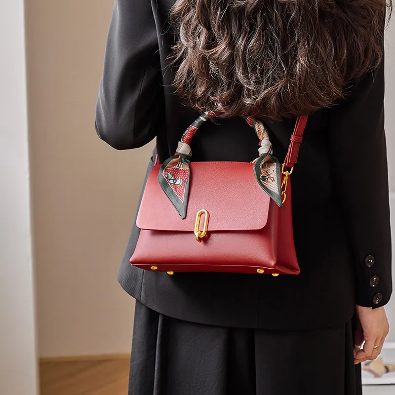 Narandu Cow Leather Crossbody Bag, Handbag, Shoulder Bag Medium Size Women's Ecru & Coffee-45