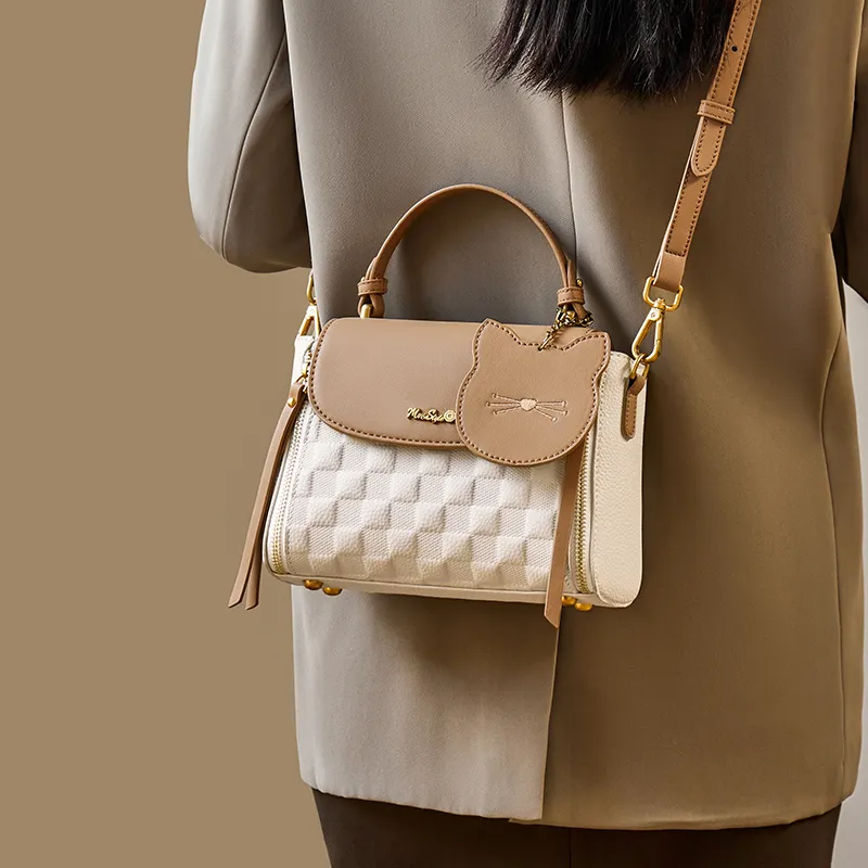 Narandu Handbags Ecru & Apricot-2