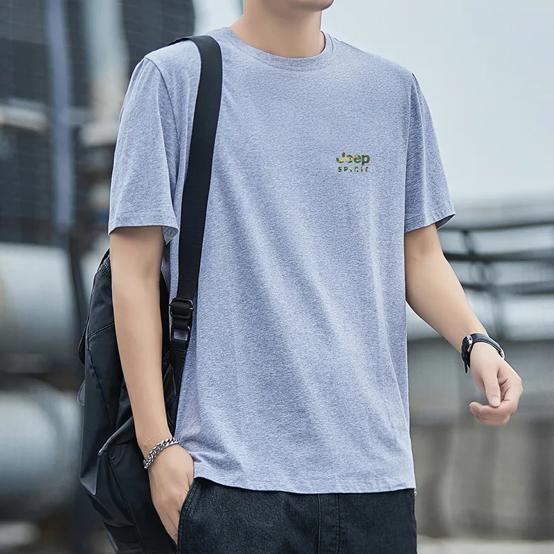 JEEP SPIRIT Set in Sleeve T Shirt Men's-11
