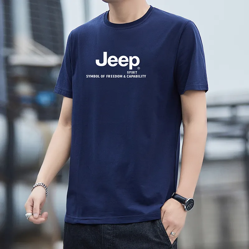 JEEP SPIRIT T Shirt Spring Summer Men's-17