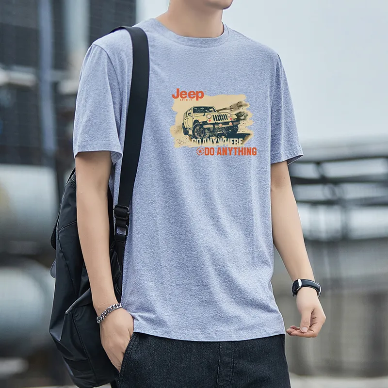 JEEP SPIRIT Set in Sleeve T Shirt Men's-8