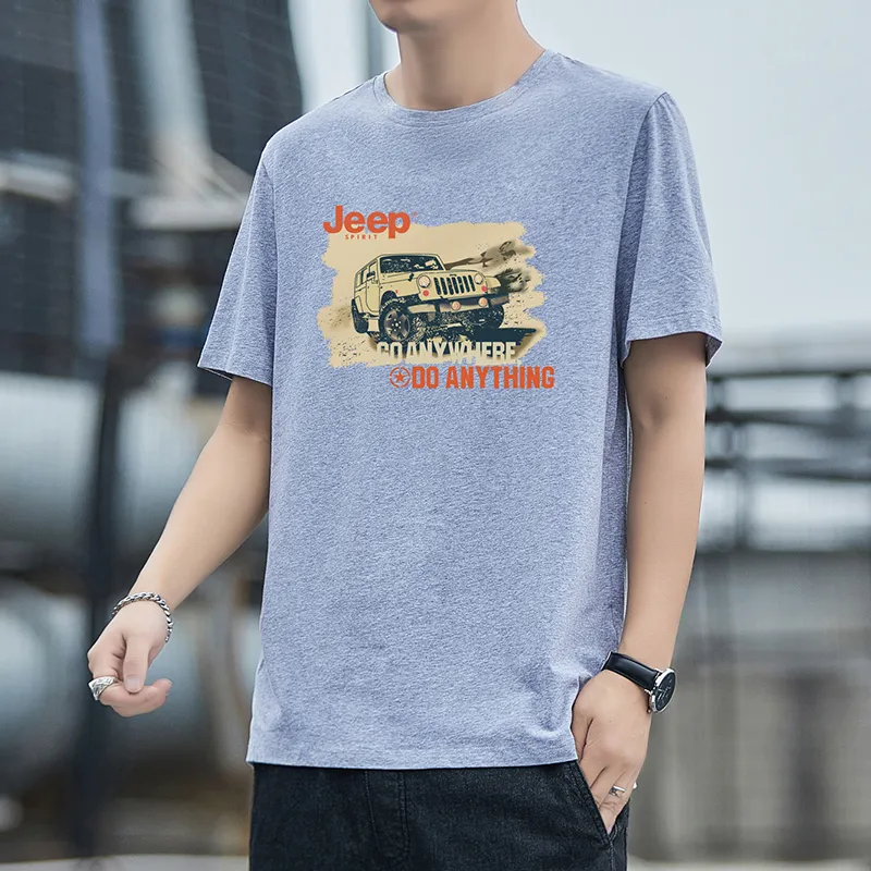 JEEP SPIRIT Set in Sleeve T Shirt Men's-10