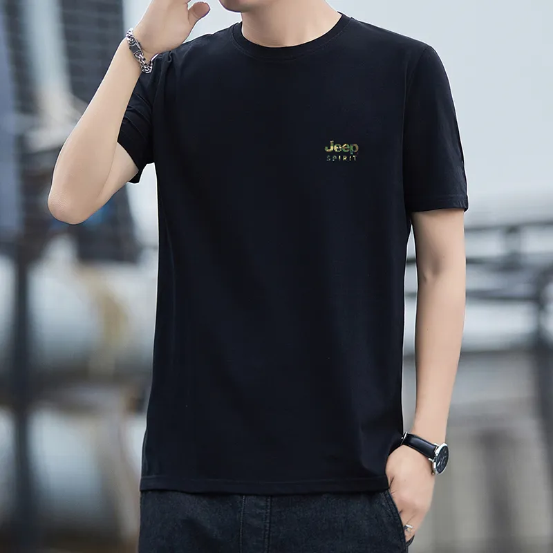 JEEP SPIRIT Set in Sleeve T Shirt Men's-1