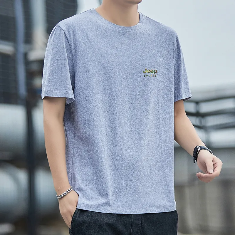 JEEP SPIRIT Set in Sleeve T Shirt Men's-9