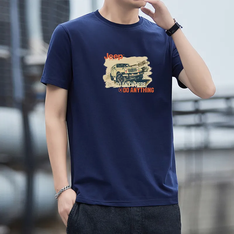 JEEP SPIRIT Set in Sleeve T Shirt Men's-18