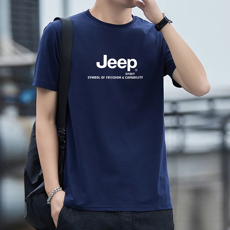 JEEP SPIRIT T Shirt Spring Summer Men's-19