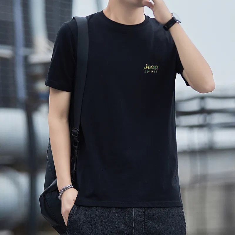 JEEP SPIRIT Set in Sleeve T Shirt Men's-2