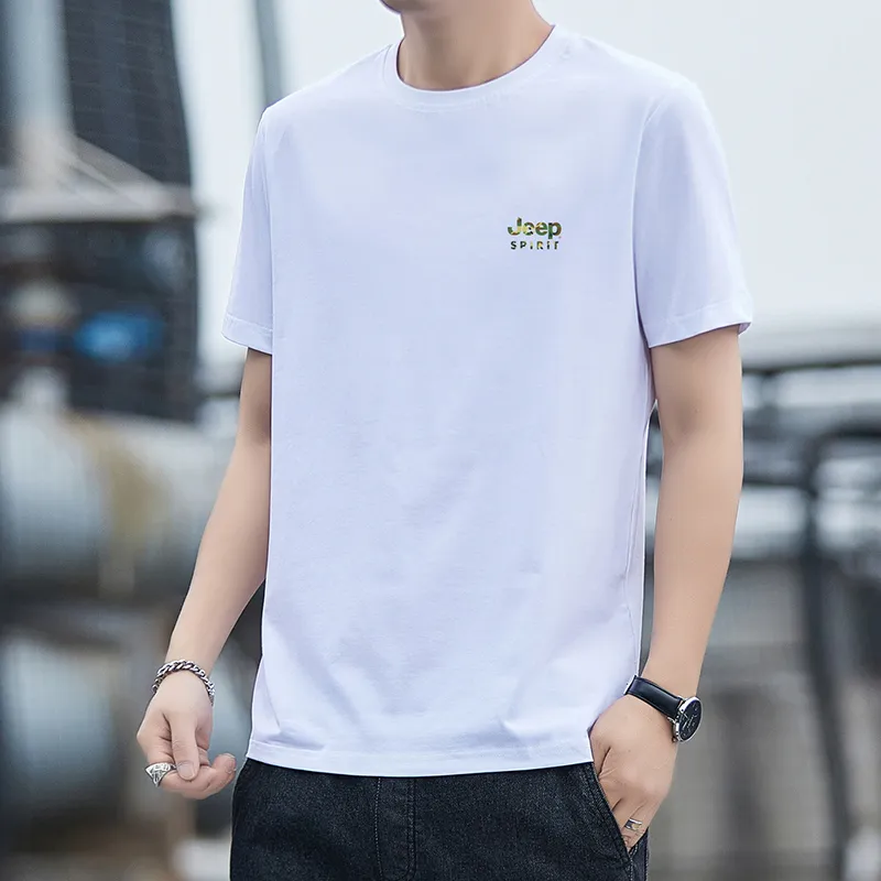 JEEP SPIRIT Set in Sleeve T Shirt Men's-5