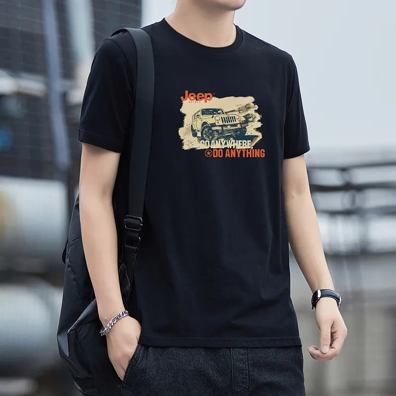 JEEP SPIRIT Set in Sleeve T Shirt Men's-3