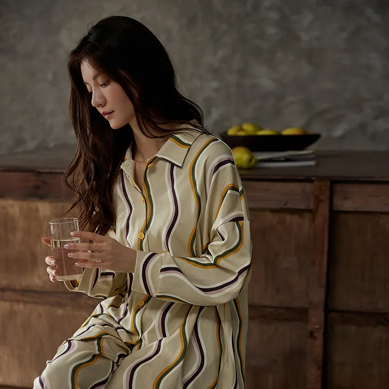 Jovini Pajama Set Women's Yellow-6
