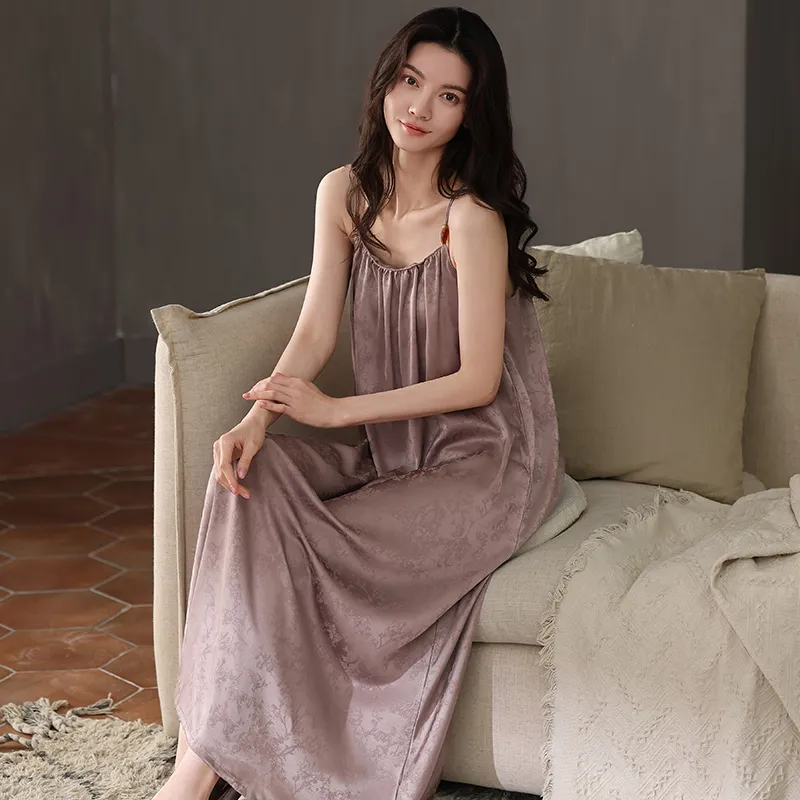 Jovini Nightgown Women's Rose Brown-1