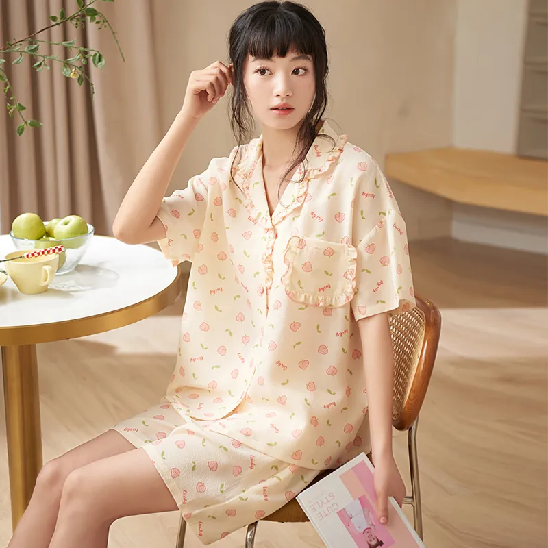 Jovini Pajama Set Women's Gift Box Set Yellow-1