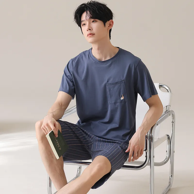 Jovini Men Pajama Sets-5