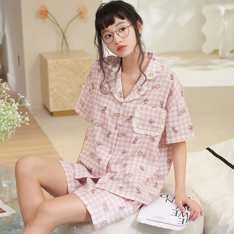 Jovini Pajama Set Women's Gift Box Set Pink-4