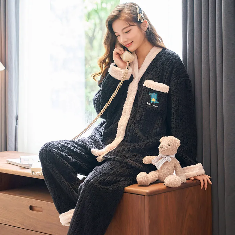 Jovini Pajama Set Women's Black-3