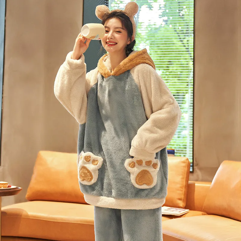 Jovini Pajama Set Women's Sky Blue-5
