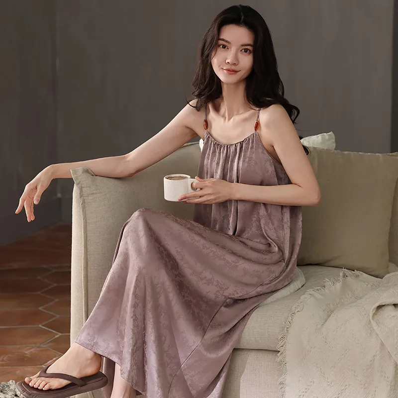 Jovini Nightgown Women's Rose Brown-4