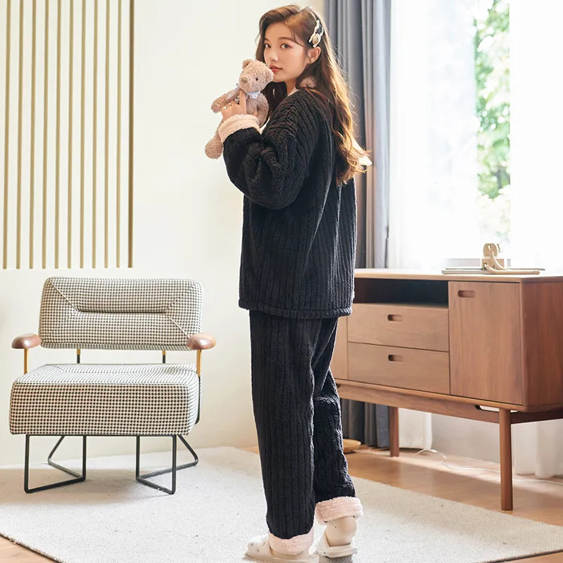 Jovini Pajama Set Women's Black-6