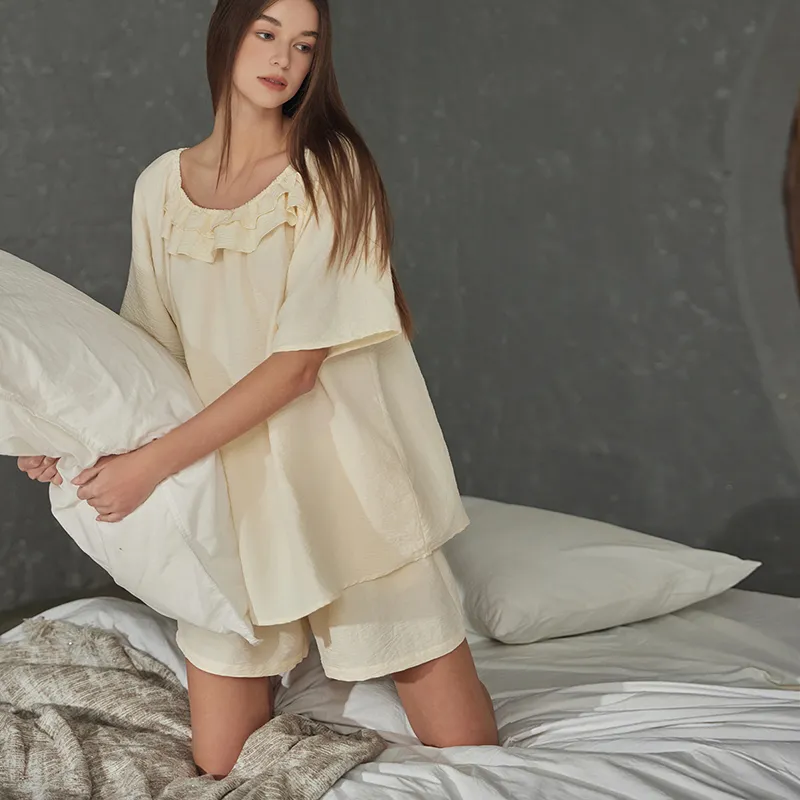 Jovini Pajama Set Women's Apricot-4