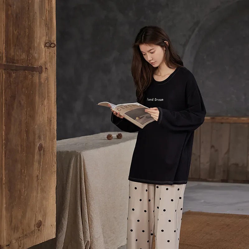 Jovini Pajama Set Women's Black-4