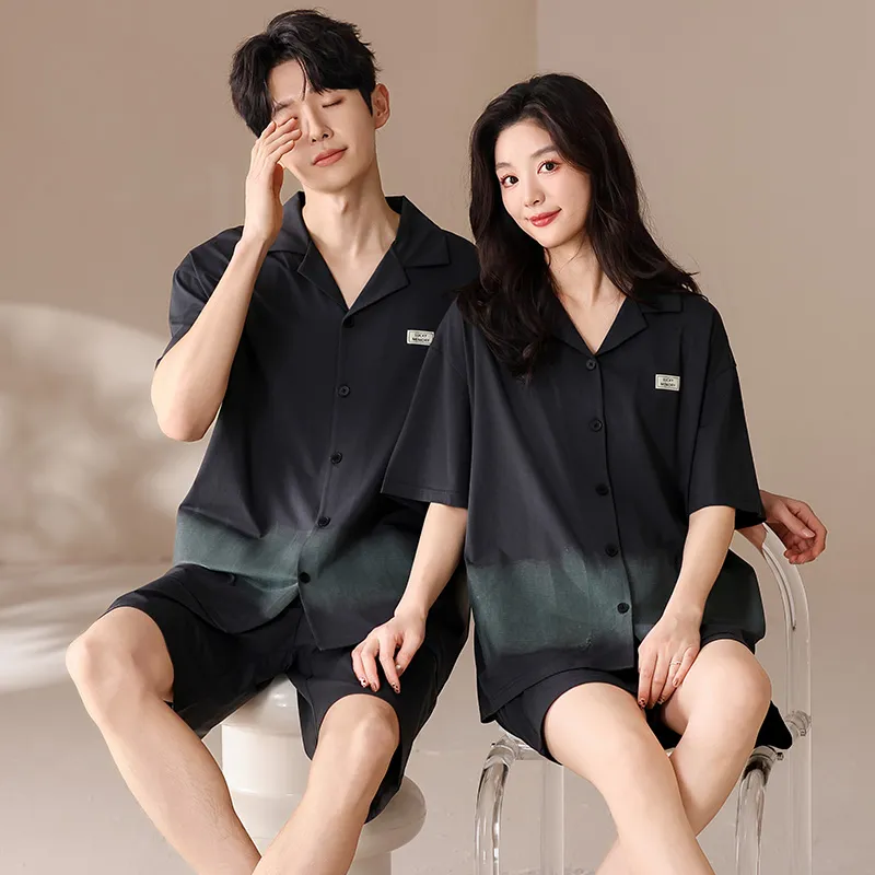 Jovini Pajama Set Unisex Dark Gray-2