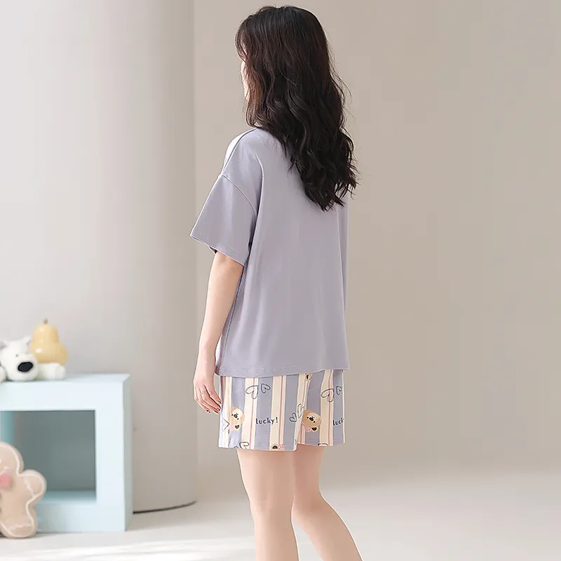 Jovini Pajama Set Women's Light Purple-2