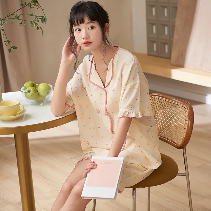 Jovini Pajama Set Women's Gift Box Set Apricot-4
