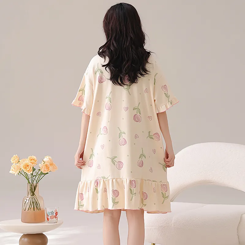 Jovini Nightgown Women's Apricot-2
