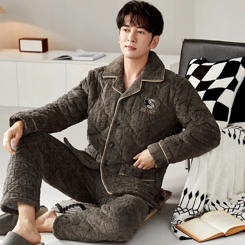 Jovini Men Pajama Sets-5