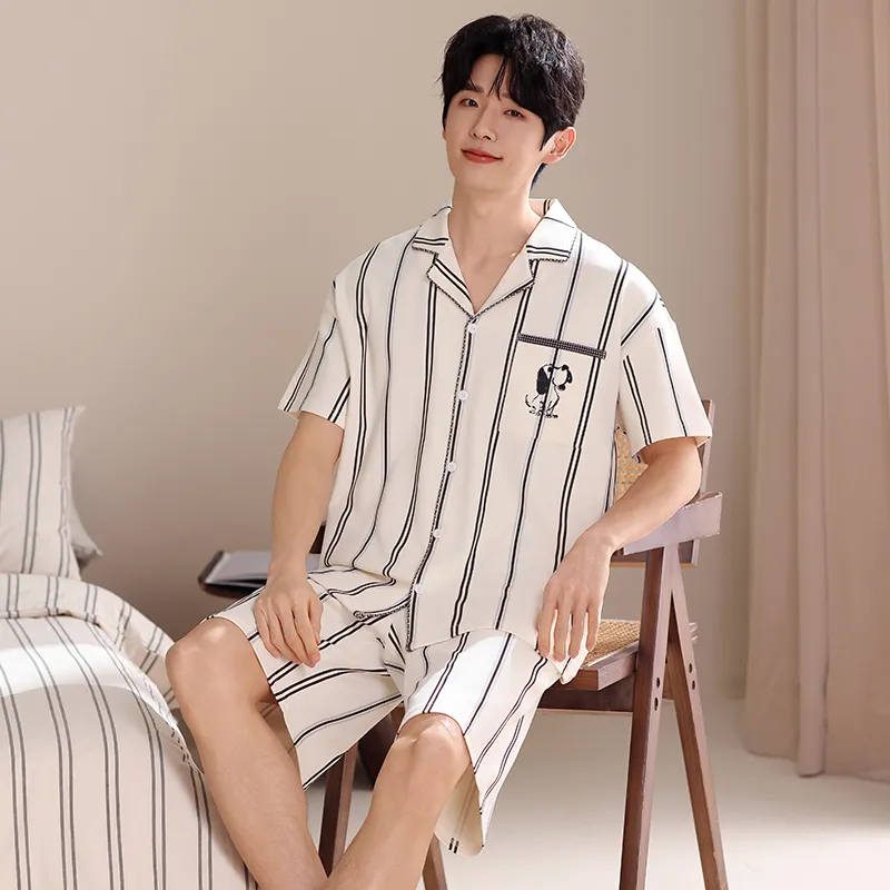 Jovini Pajama Gift Boxes Men's Ecru-5