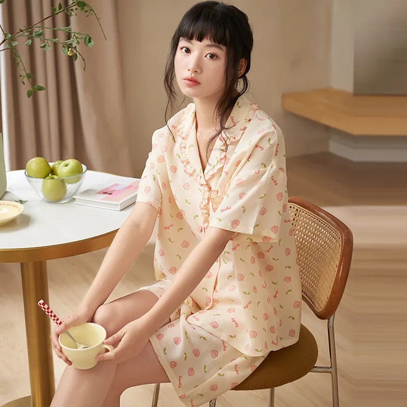 Jovini Pajama Set Women's Gift Box Set Yellow-4