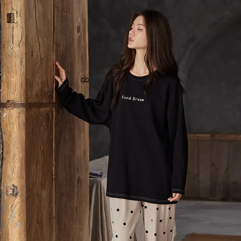 Jovini Pajama Set Women's Black-1