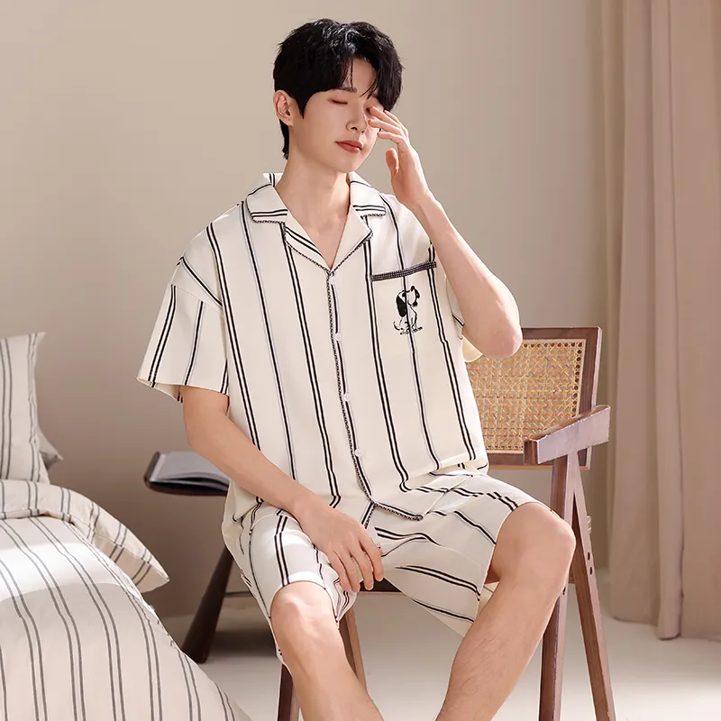 Jovini Pajama Gift Boxes Men's Ecru-3