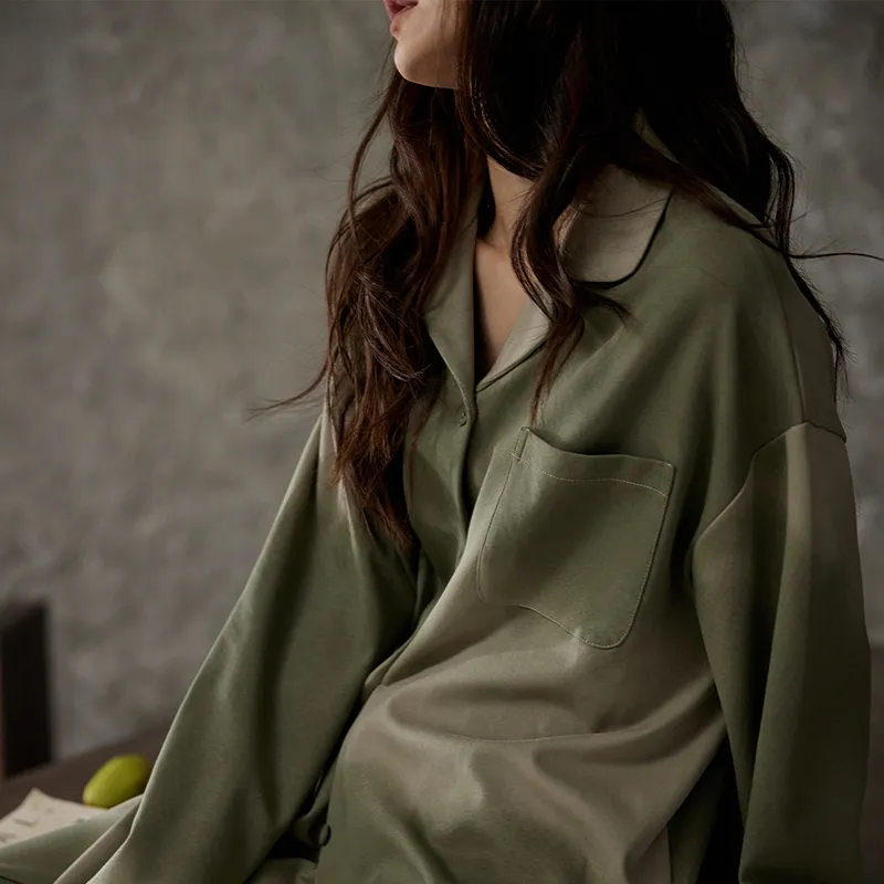 Jovini Pajama Set Women's Green-2