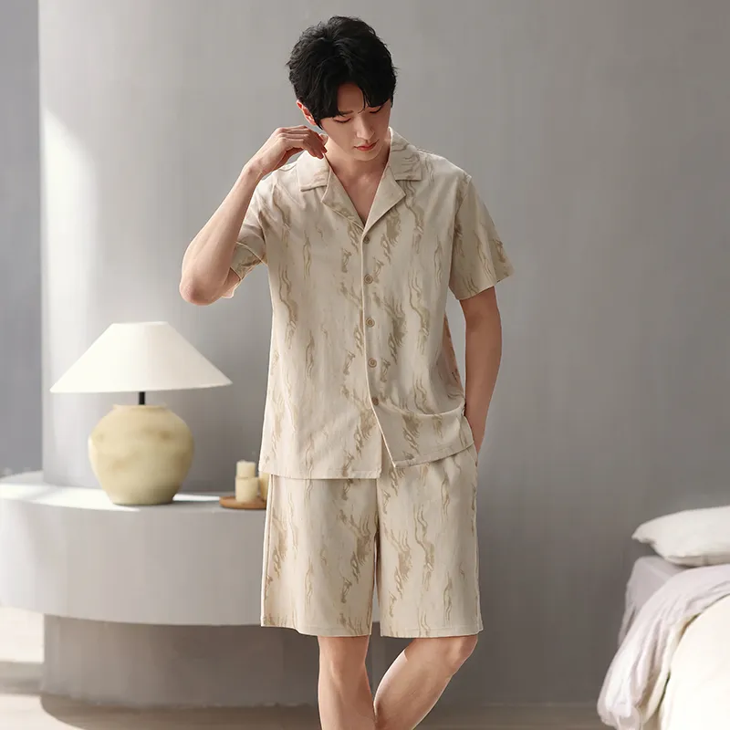Jovini Pajama Gift Boxes Men's Yellow-6
