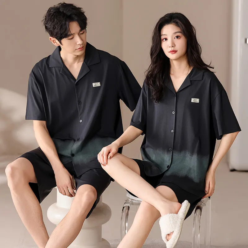 Jovini Pajama Set Unisex Dark Gray-4