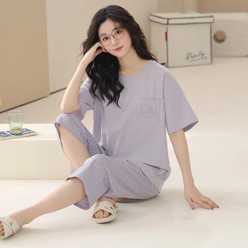 Jovini Pajama Set Women's Light Purple-3