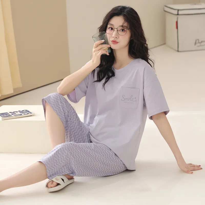 Jovini Pajama Set Women's Light Purple-1