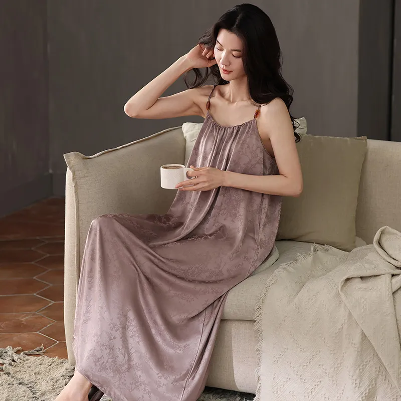 Jovini Nightgown Women's Rose Brown-2