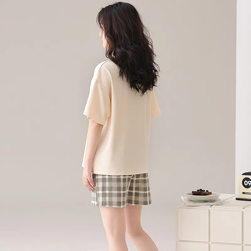 Jovini Pajama Set Women's Apricot-2