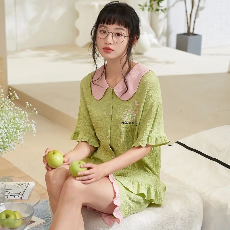 Jovini Pajama Set Women's Green-2
