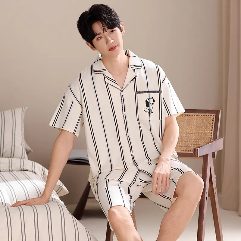 Jovini Pajama Gift Boxes Men's Ecru-4